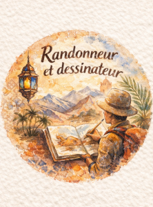 Randonneur-dessinateur